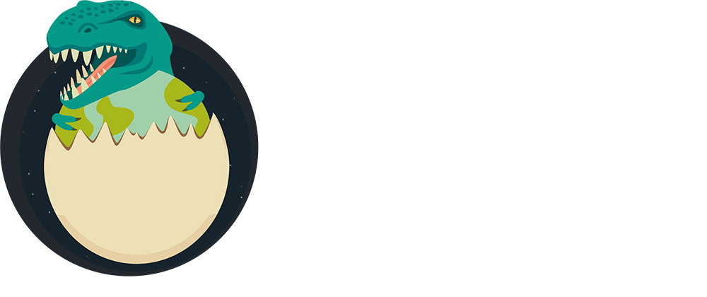 Dino-Planet by Play-Mobile Logo Dino-Planet by Play-Mobile (Dino-Figur: © Freepik)